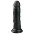 Kép 1/5 - Easytoys - tapadótalpas élethű dildó (15,5cm) - fekete