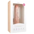 Kép 2/5 - Easytoys - tapadótalpas extra nagy dildó (28,5cm) - natúr