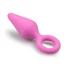 Kép 3/4 - Easytoys Pointy Plug S - anál plug (pink) - kicsi