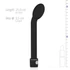 Kép 6/9 - Easytoys Slim - G-pont vibrátor (fekete)