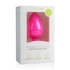 Kép 1/3 - Easytoys Diamond - fehér köves anál plug (nagy) - pink