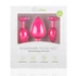 Kép 5/8 - Easytoys Diamond - anál plug szett (pink)
