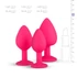 Kép 8/8 - Easytoys Diamond - anál plug szett (pink)