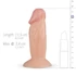 Kép 5/7 - Real Fantasy Archi - élethű dildó - 11,5cm (natúr)