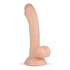 Kép 1/7 - Real Fantasy Vince - herés fitymás dildó - 19,5cm (natúr)
