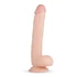 Kép 1/5 - Real Fantasy Elvin - herés élethű dildó - 28cm (natúr)