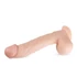 Kép 3/7 - Real Fantasy Lexon - herés élethű dildó - 33cm (natúr)
