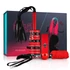 Kép 1/10 - Secret Pleasure Chest - haladó BDSM készlet - 10 részes (piros)