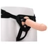 Kép 3/3 - RealStuff Strap-On - élethű, felcsatolható dildó (natúr)