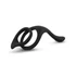 Kép 4/7 - Easytoys Pleasure Ring - rugalmas pénisz- és heregyűrű (fekete)
