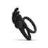 Kép 5/8 - Easytoys Share Ring - vibrációs pénisz- és heregyűrű (fekete)