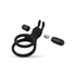 Kép 7/8 - Easytoys Share Ring - vibrációs pénisz- és heregyűrű (fekete)