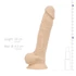 Kép 10/10 - Real Fantasy Conrad - tapadókorongos vibrátor - 20cm (natúr)