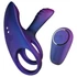 Kép 1/5 - Hueman Infinity Ignite - vibrációs pénisz- és heregyűrű (lila)