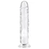 Kép 2/6 - EasyToys - zselés dildó - 18cm (átlátszó)