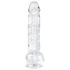 Kép 3/6 - EasyToys - herés dildó - 13,5cm (átlátszó)