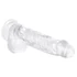 Kép 4/6 - EasyToys - herés dildó - 13,5cm (átlátszó)