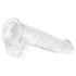 Kép 5/6 - EasyToys - herés dildó - 13,5cm (átlátszó)