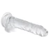Kép 4/6 - EasyToys - herés dildó - 17cm (átlátszó)