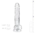 Kép 6/6 - EasyToys - herés dildó - 17cm (átlátszó)