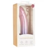 Kép 2/7 - EasyToys Mermaid - csillámos dildó - 19cm (pink)