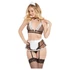 Kép 1/4 - Dreamgirls Sheer Mesh Maid - szobalány jelmez (S-L)