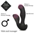 Kép 2/7 - FEELZTOYS Black Jamba - rádiós, melegítős anál vibrátor (fekete)