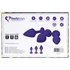 Kép 3/3 - FEELZTOYS Bibi - anál plug szett - lila (3 részes)