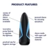 Kép 10/10 - Satisfyer Men One - szívó maszturbátor (kék-fekete)