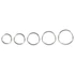 Kép 2/6 - Bad Kitty Set of 5 Metal Rings
