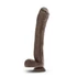 Kép 2/2 - Dr.Skin Mr.Ed 13 inch Dildo Chocolate