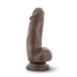 Kép 2/2 - Dr. Skin Mr. Smith 7 inch Dildo Chocolate