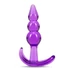 Kép 2/5 - B YOURS TRIPLE BEAD ANAL PLUG PURPLE