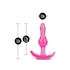 Kép 6/6 - B YOURS CURVY ANAL PLUG PINK