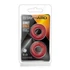 Kép 1/4 - STAY HARD DONUT RINGS RED