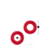 Kép 4/4 - STAY HARD DONUT RINGS RED