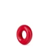 Kép 3/4 - STAY HARD DONUT RINGS OVERSIZED RED