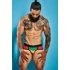 Kép 1/5 - C4M-Mixed Jockstrap-Rainbow-XL