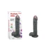 Kép 1/3 - Charmly Realistic Dildo Black