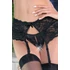Kép 4/6 - CR 4220 M Black Open Bra 3 pc Set
