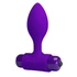 Kép 2/8 - Pretty Love Vibra Butt Plug Purple