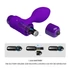 Kép 8/8 - Pretty Love Vibra Butt Plug Purple