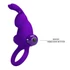 Kép 5/6 - Pretty Love Vibrant Penis Sleeve 1 Purple