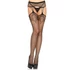 Kép 1/2 - Net garterbelt stockings black O/S