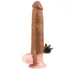 Kép 4/5 - Pleasure X-Tender Vibrating Penis Sleeve #5 Brown