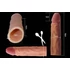 Kép 2/3 - Pleasure X-Tender Penis Sleeve Brown 4