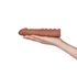 Kép 2/2 - Pleasure X-Tender Penis Sleeve Brown 5