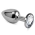Kép 1/4 - Rosebud Classic Metal Plug S Clear