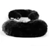Kép 4/6 - Fetish Pleasure Fluffy Hand Cuffs Black