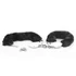 Kép 6/6 - Fetish Pleasure Fluffy Hand Cuffs Black